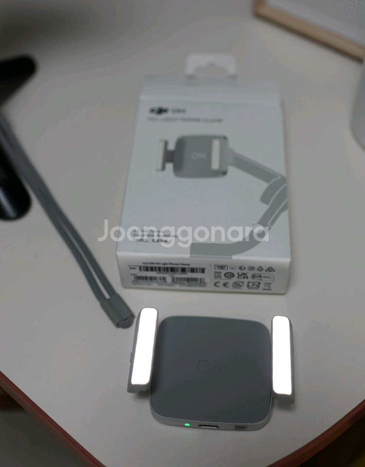 DJI OM 4 핸드폰 짐벌, 조명 클램프--3