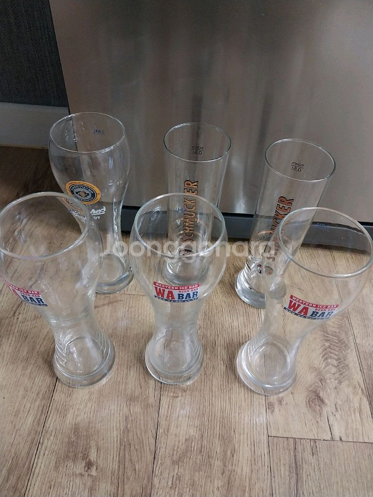 수입맥주전용잔 신품 다합해서 무료배송--0