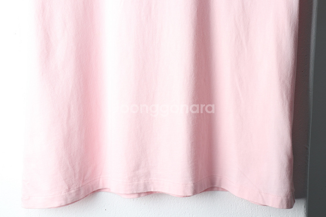 (L-XL) 폴로 랄프로렌 반팔 티셔츠 브이넥 핑크--3