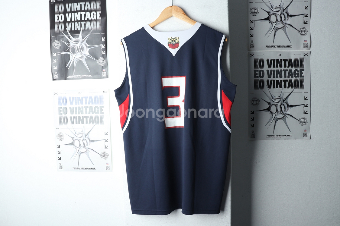 (2XL) 브랜드빈티지 반팔 티셔츠 빅사이즈 농구--4