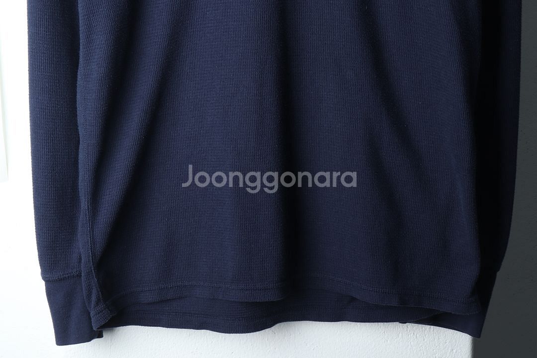 (L-XL) 폴로 랄프로렌 긴팔티셔츠 네이비 와플--3