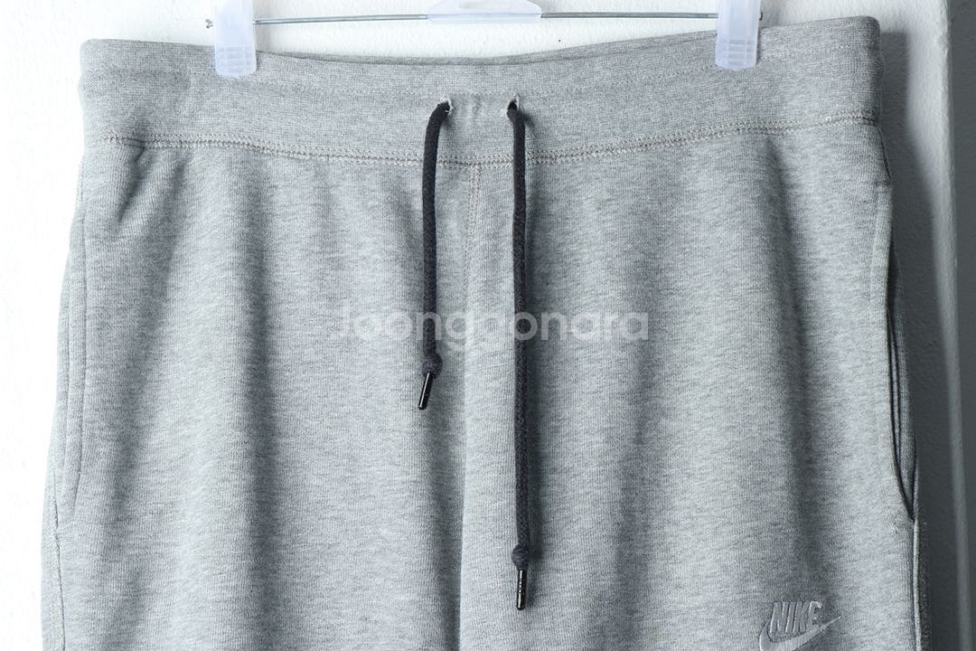 (L) 나이키 트레이닝복 바지 테크팩 그레이 밴딩--2