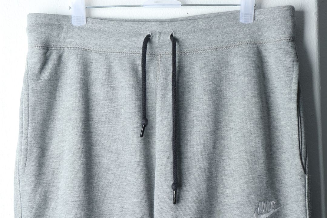 (L) 나이키 트레이닝복 바지 테크팩 그레이 밴딩 이미지