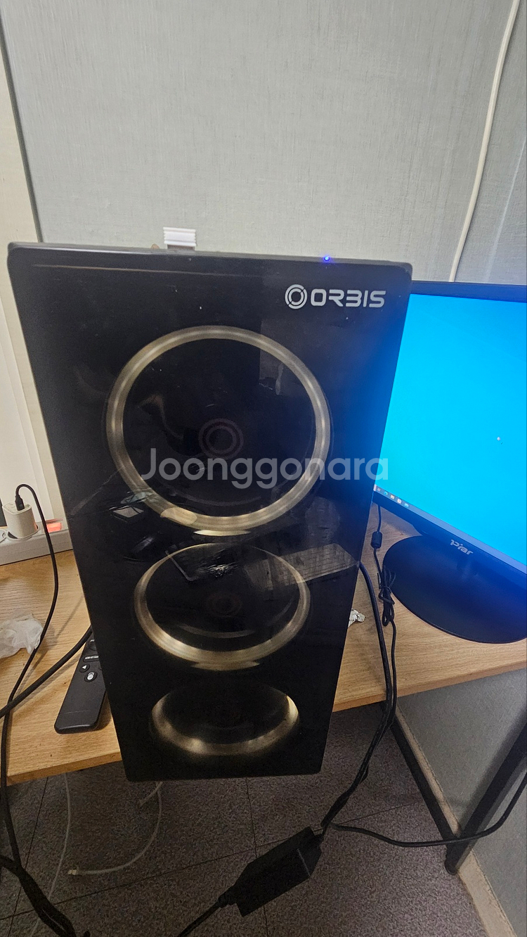 (급처)컴퓨터 본체+모니터 싸게 팔아요--1