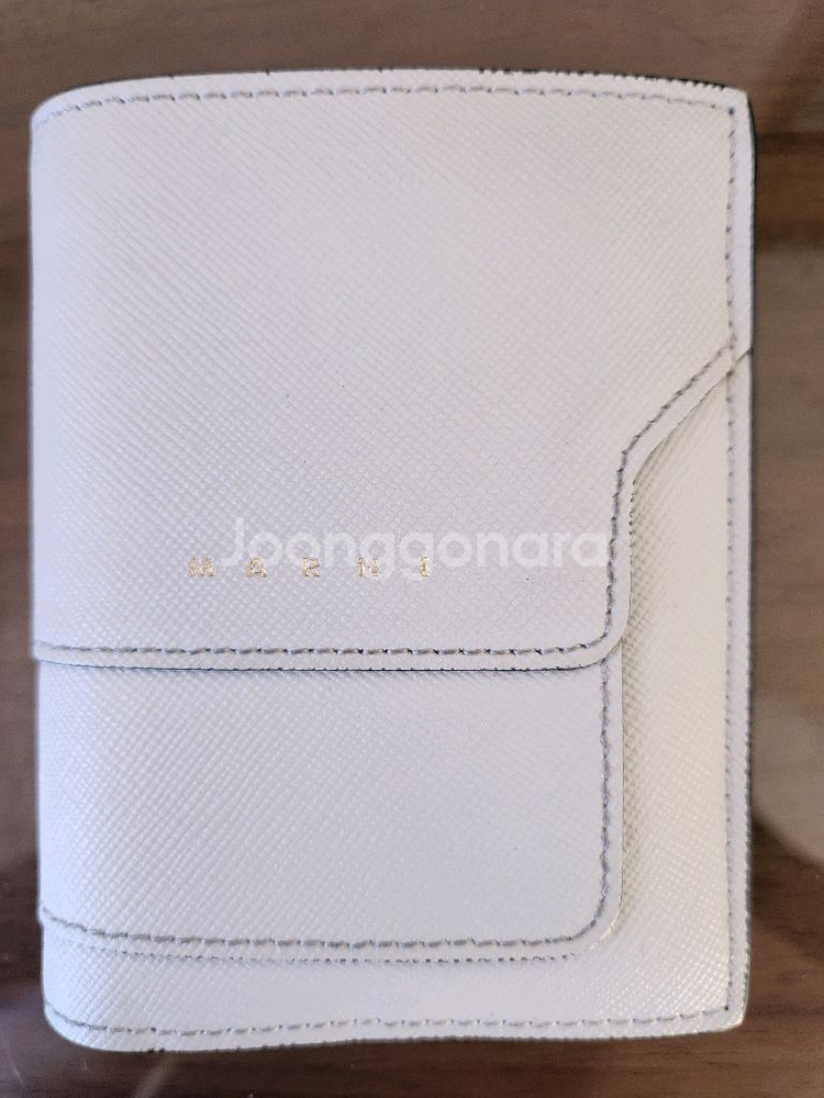 마르니 중지갑 그레이--0