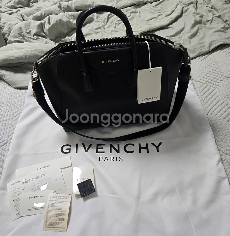 지방시 안티고나 고트스킨 미듐--0