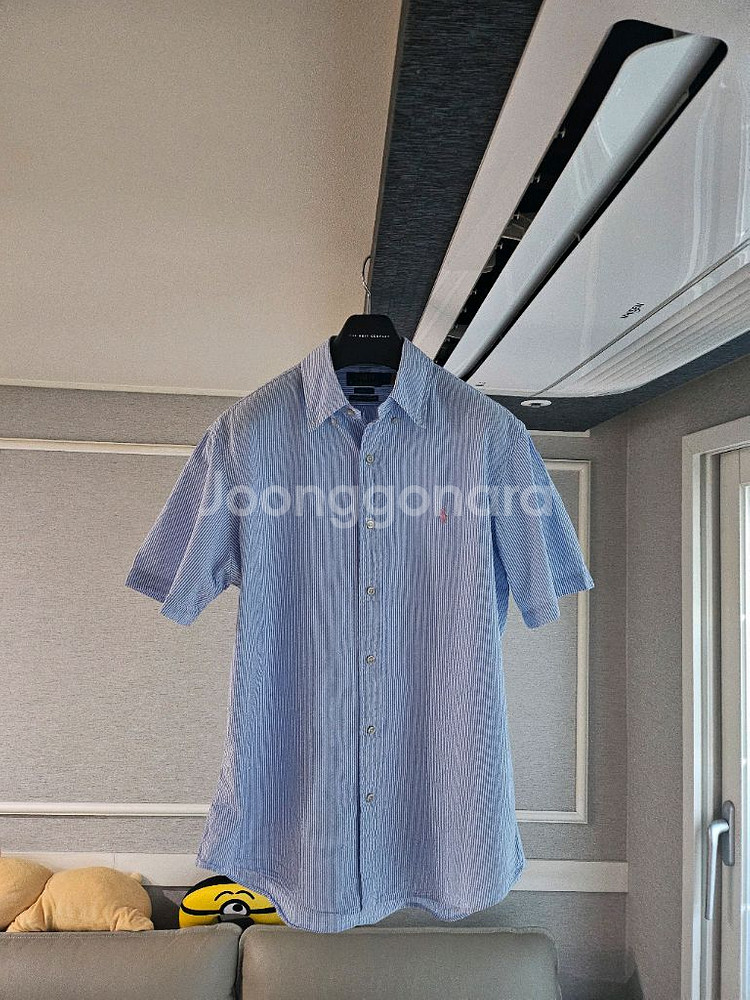 [거의 새것] 폴로 랄프로렌 시어서커 반팔 셔츠 남방--0