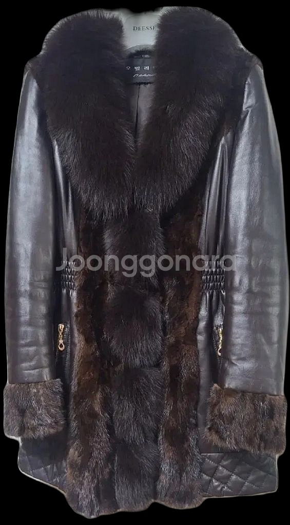 오빌리아 밍크 양가죽 코트 66--0