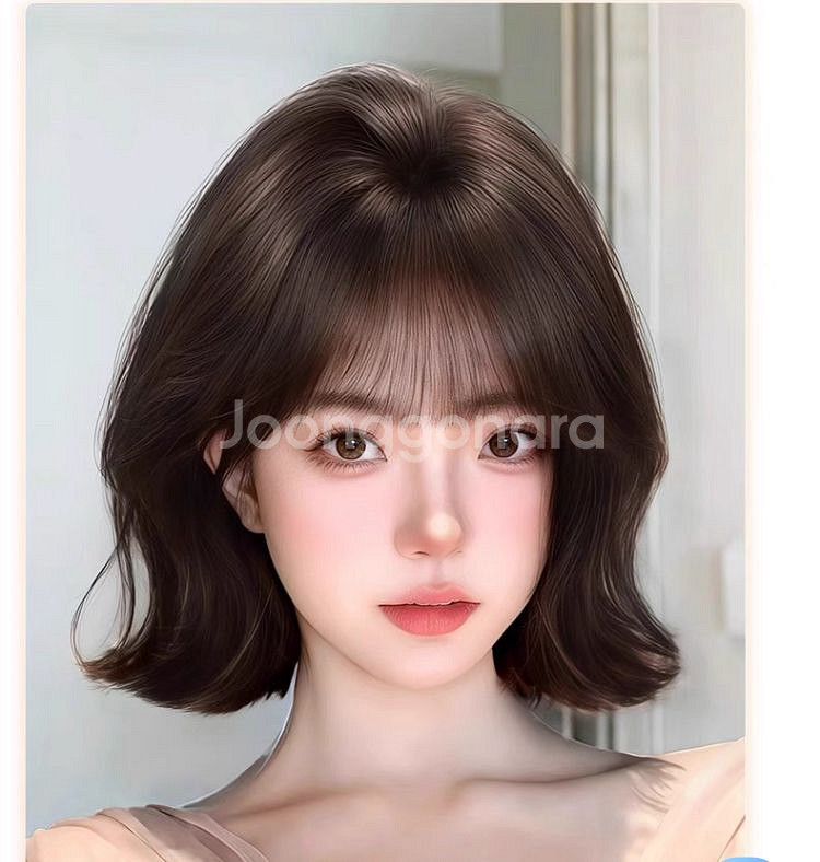 단발기발 여성가발 통가발 항암가발--1