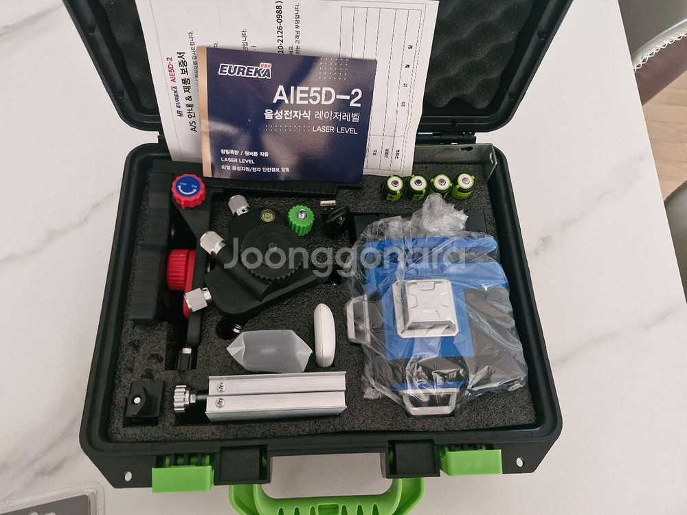 (새상품)유레카 자동 레이저 레벨 AIE5D-2--1