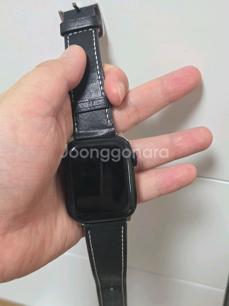 애플워치9 45mm 미드나잇--2