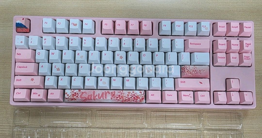 닌자87 tkl 커스텀 기계식 키보드--0