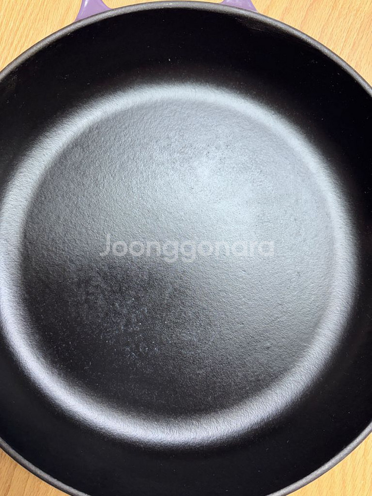 르크루제 30cm 주물팬--1