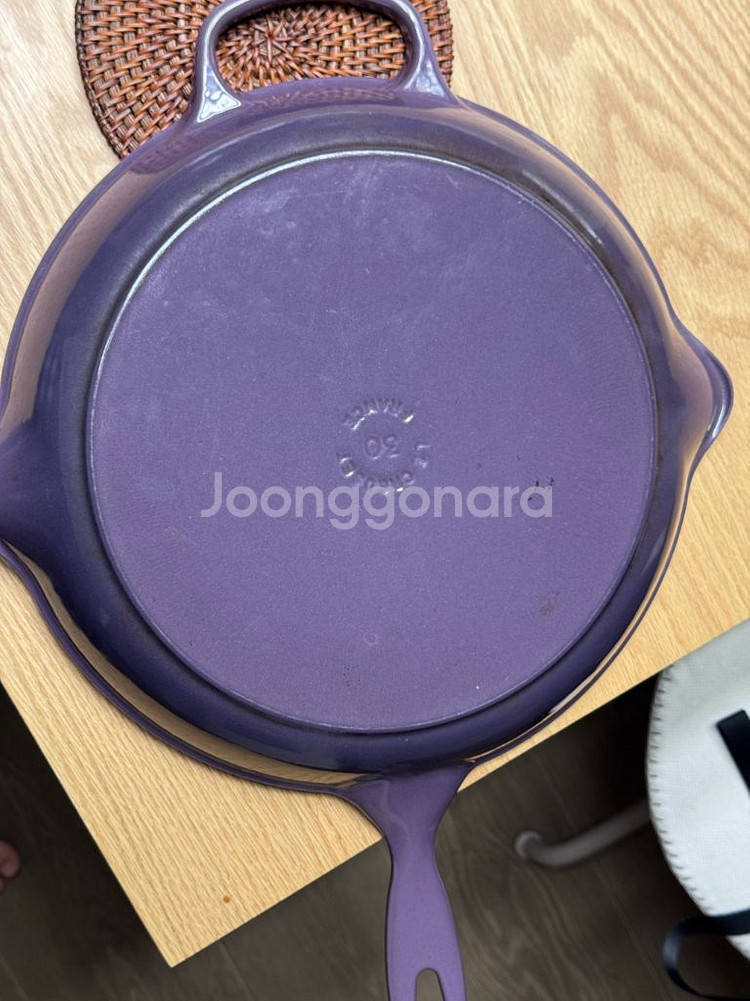 르크루제 30cm 주물팬--3