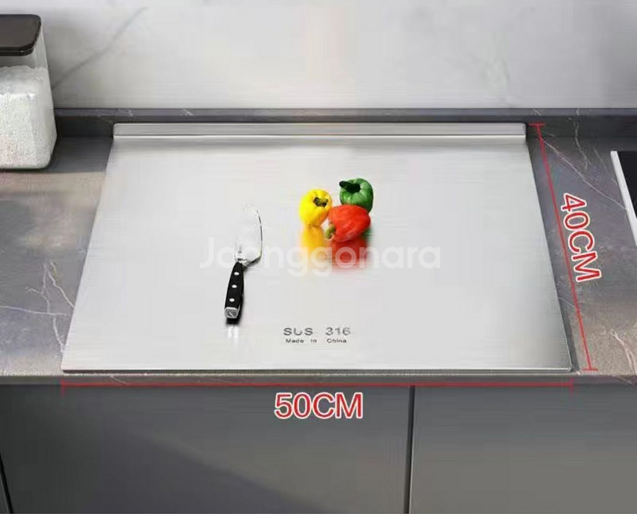 40x50사이즈 316통스텐 주방 작업대(새상품)--0