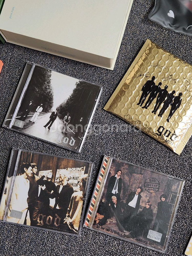 지오디 god 윤계상 하늘색일기, dvd 등 물품--1