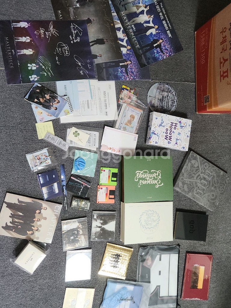 지오디 god 윤계상 하늘색일기, dvd 등 물품--0