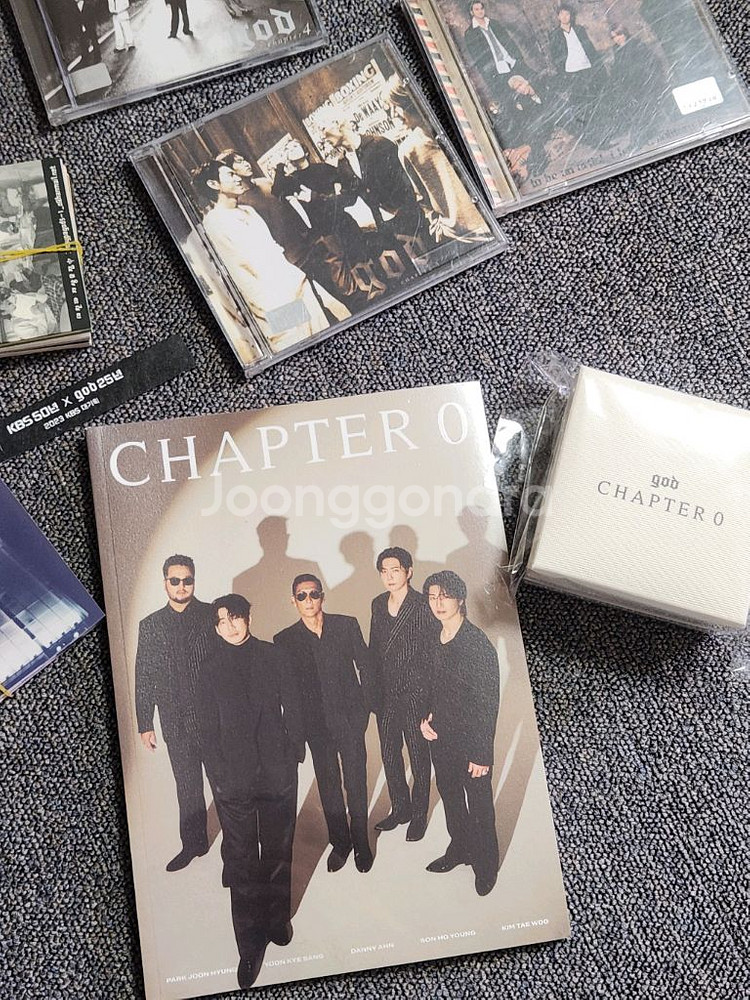 지오디 god 윤계상 하늘색일기, dvd 등 물품--3