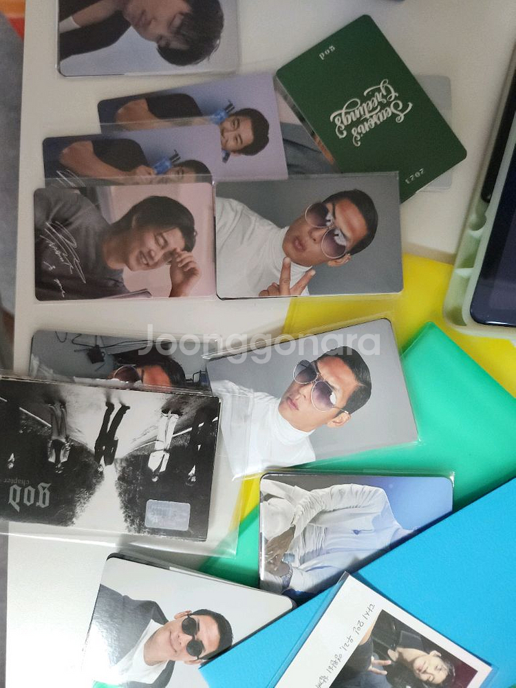 지오디 god 윤계상 하늘색일기, dvd 등 물품--4