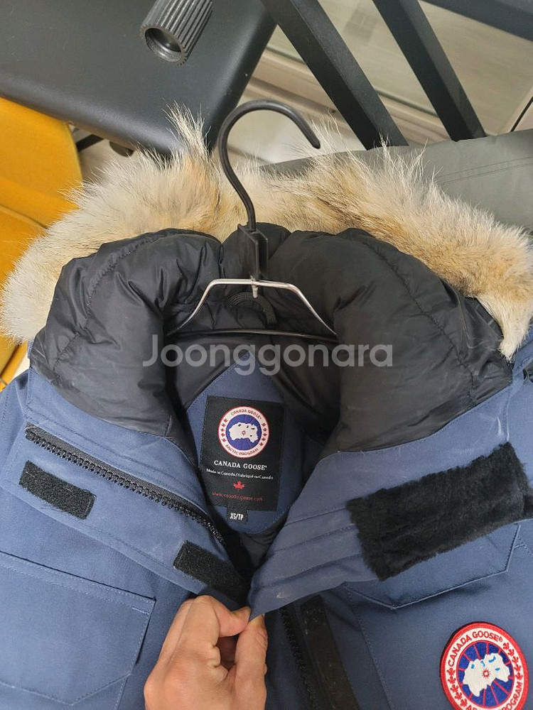 캐나다구스 익스퍼디션 네이비 패딩(여성 XS사이즈)--0