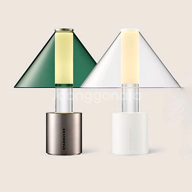 스타벅스 포터블 램프 보나키아K 그린/화이트 판매합니다--0