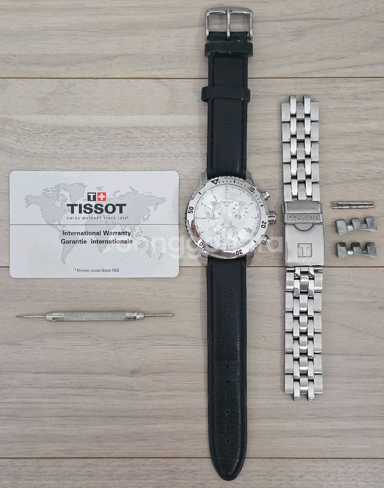 티쏘 (TISSOT) PRS200 메탈 시계--0