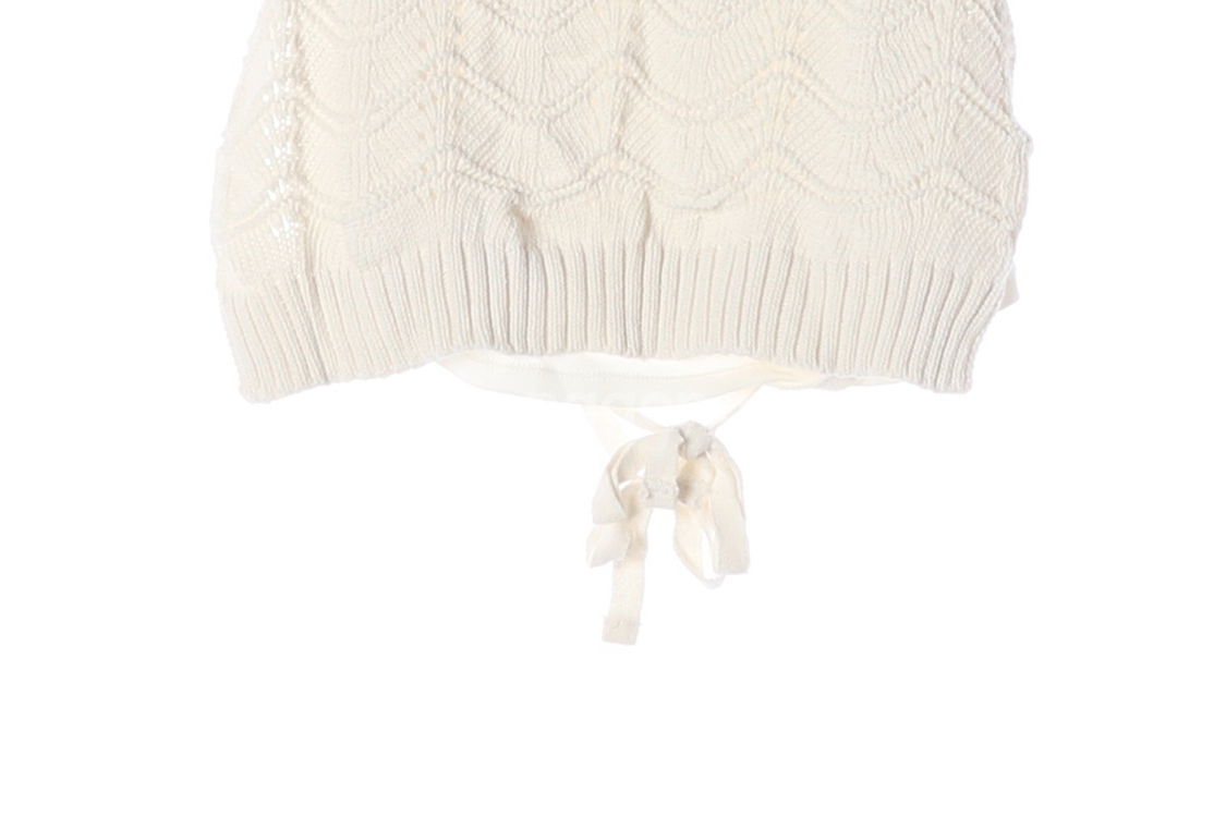 [L]자라 아이보리 니트 레이어드 민소매 티셔츠 베스트--3