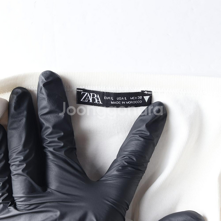 [L]자라 아이보리 니트 레이어드 민소매 티셔츠 베스트--5