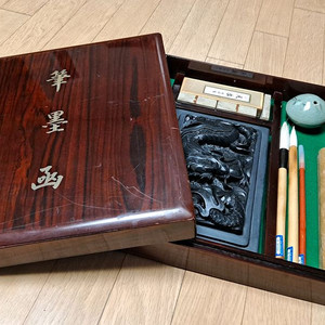 서예 문방사우 세트(필묵함)