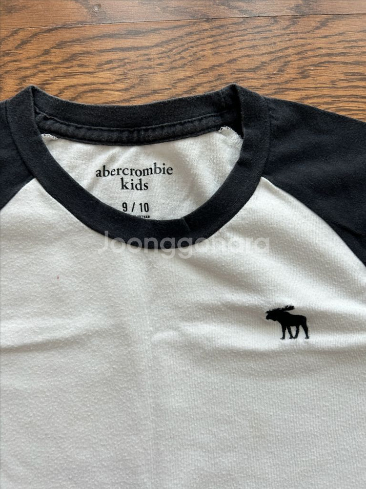 아베크롬비 키즈 래글런 티셔츠 9/10세--1