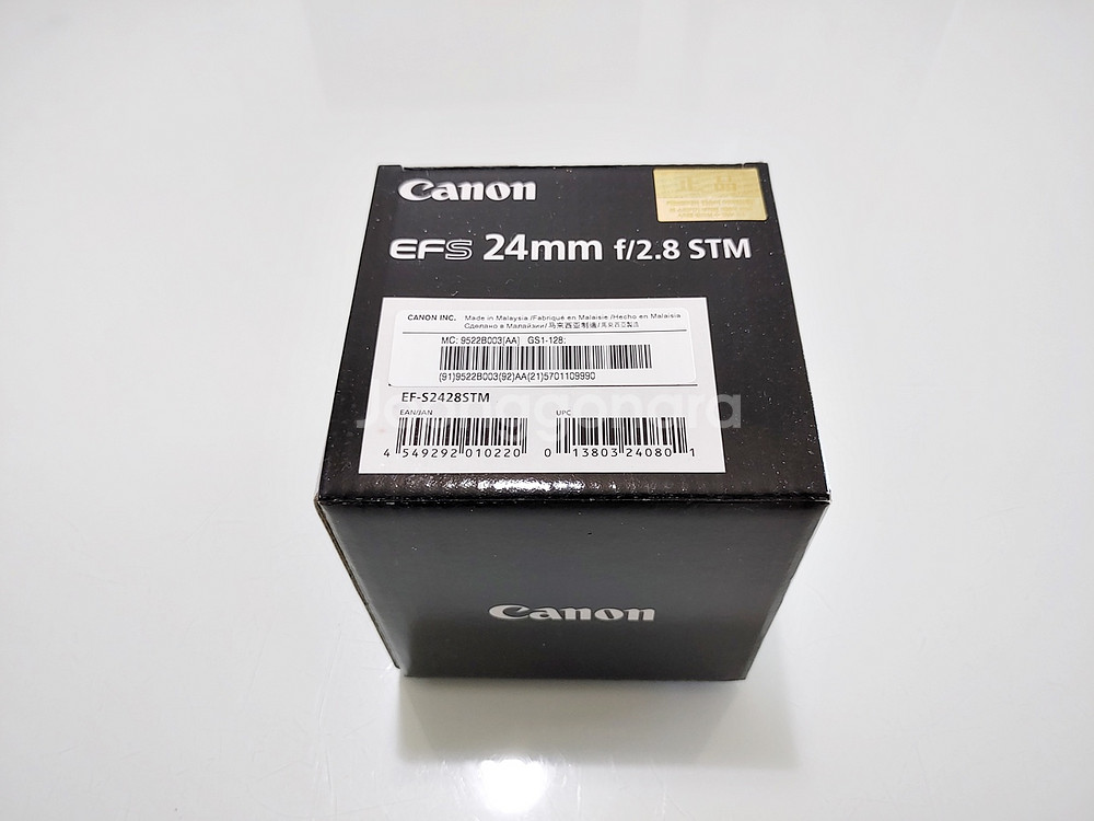 캐논 EF-S 24mm F2.8 STM 단렌즈 민트급--0