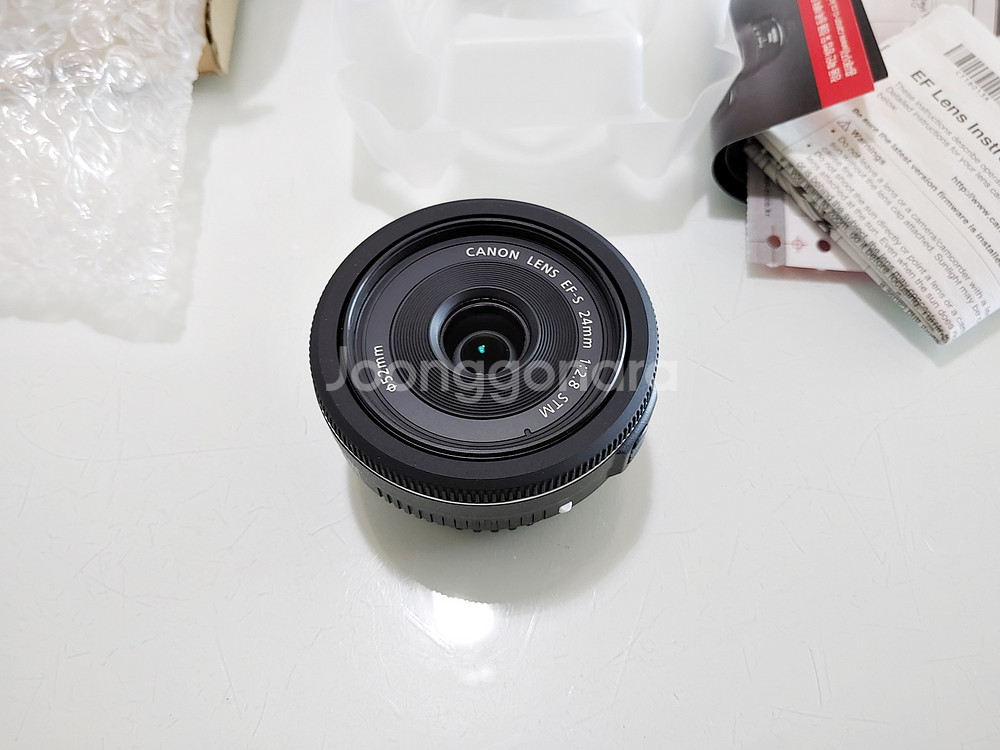 캐논 EF-S 24mm F2.8 STM 단렌즈 민트급--4