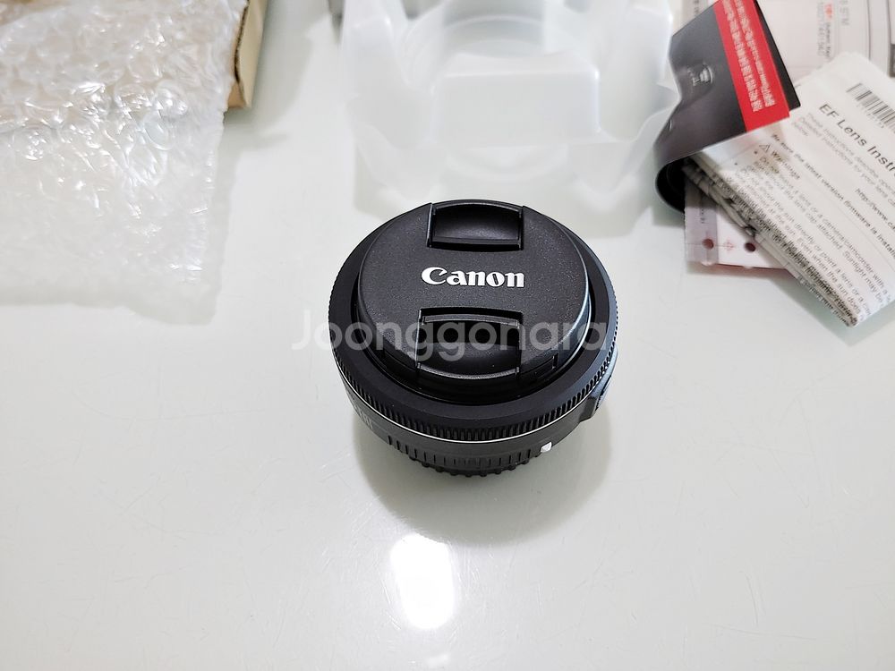 캐논 EF-S 24mm F2.8 STM 단렌즈 민트급--3