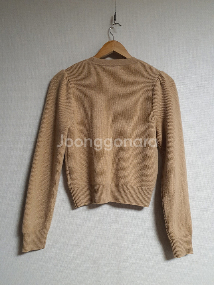 산드로 sandro 볼륨 슬리브 글리터 가디건 43호--6