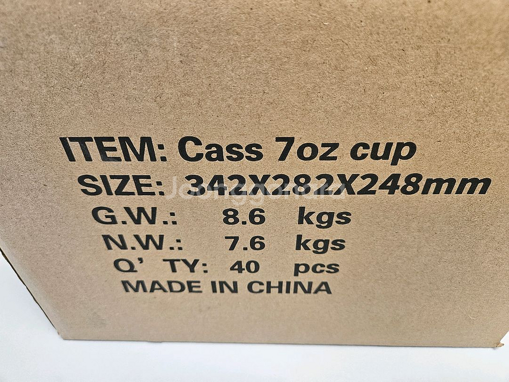 카스 맥주잔 유리컵 7온스(=210ml) 40개--4
