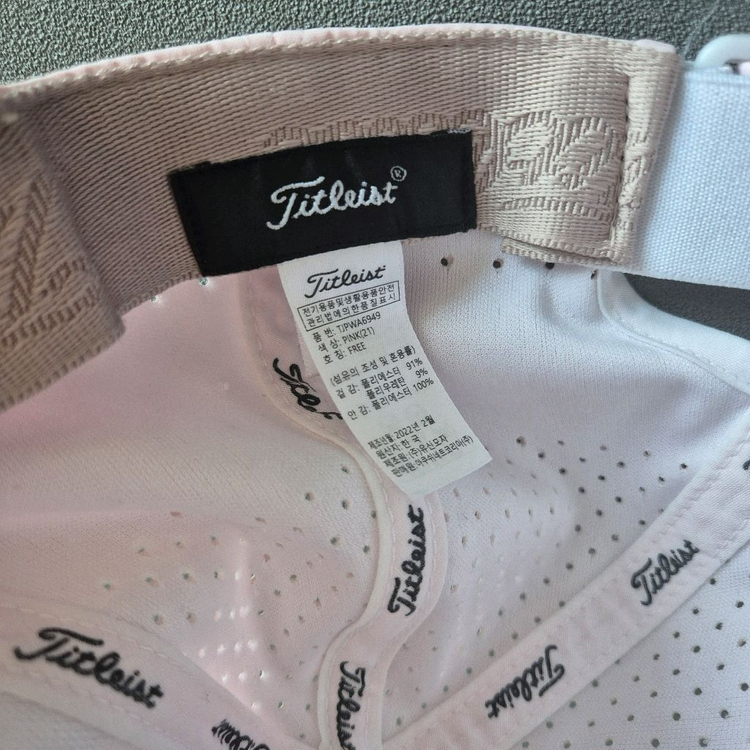 타이틀리스트 여성 골프모자 플레이 캡모자 Free 이미지