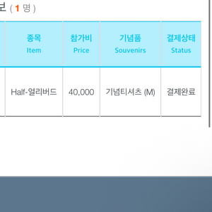 양양하프마라톤 하프양도합니다
