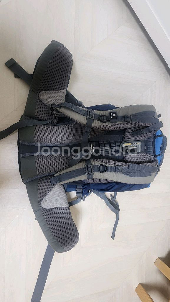 도이터 Active Lite 35+10 등산 배낭 블루--1