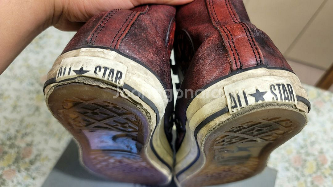 [270]컨버스 x존바바토스 올스타 레드 칠리레더 하이--6