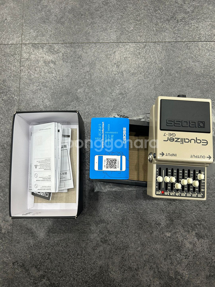 BOSS 보스 GE7 GE-7 밴드 이퀄라이저 기타이펙--0