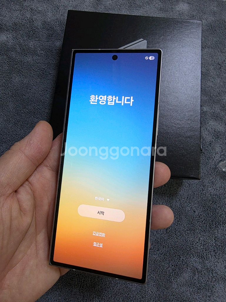 갤럭시 폴드6 1TB 실버--2