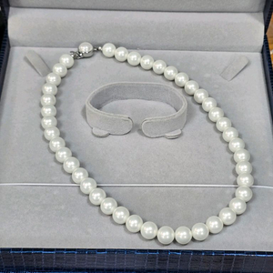 무광 핵진주 목걸이 10미리