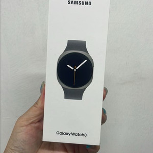 갤럭시 워치8 40mm 그라파이트 미개봉 팝니다.