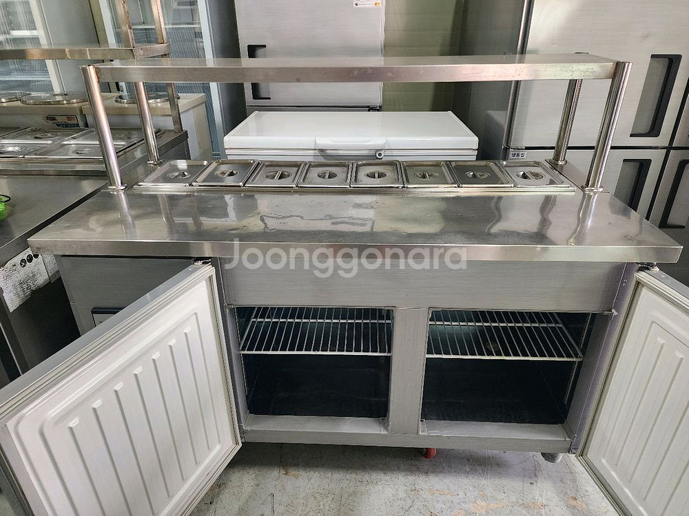 1500뒤줄 바트 반찬 냉장고 상부선반1단 포함 판매--1
