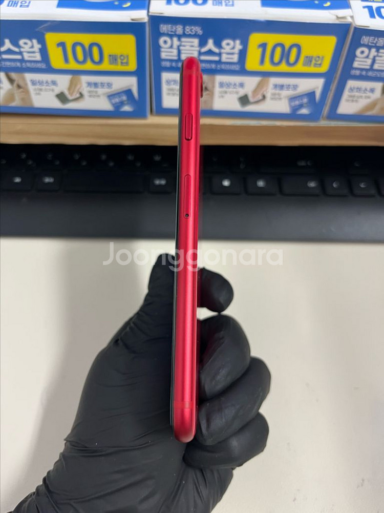 아이폰Se2 256G 레드 S급!--4