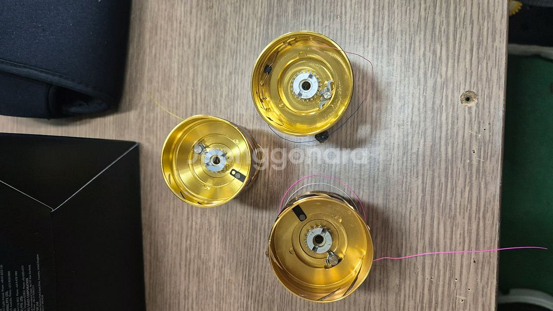 시마노 테크늄 보조스풀2개포함 좌핸--1