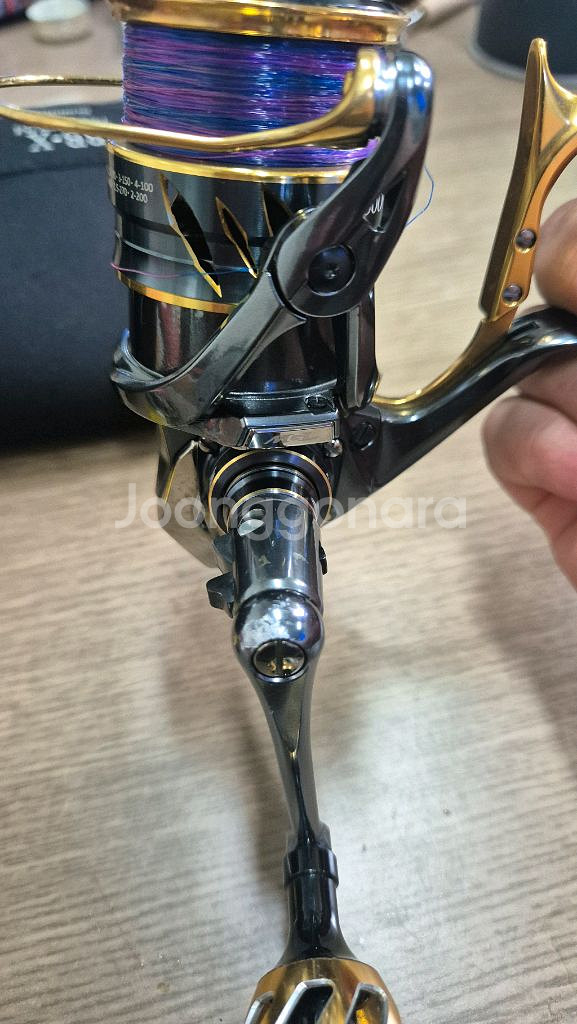 시마노 테크늄 보조스풀2개포함 좌핸--4