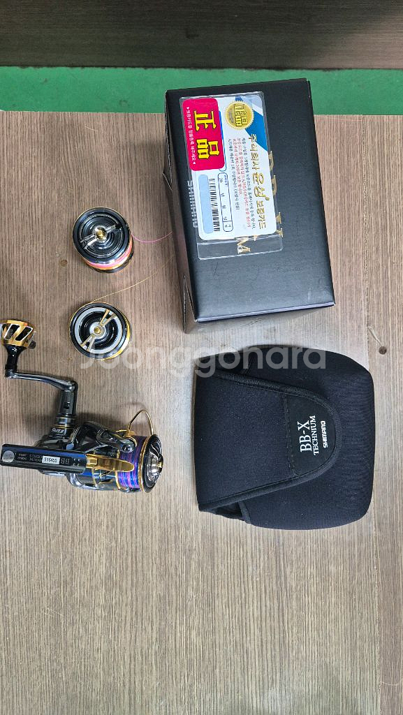 시마노 테크늄 보조스풀2개포함 좌핸--5