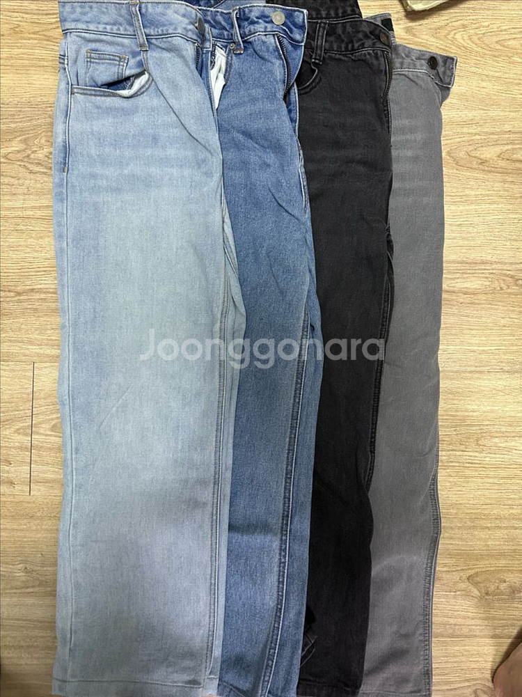 155cm 수선, 무탠다드 청바지 4종--0