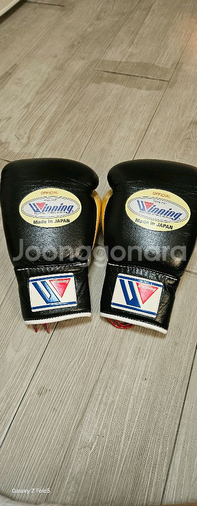 위닝 글러브10oz 골드앤블랙--0